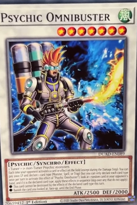 Psychic Omnibuster - DUAD-EN089 - 1st Edition - Common