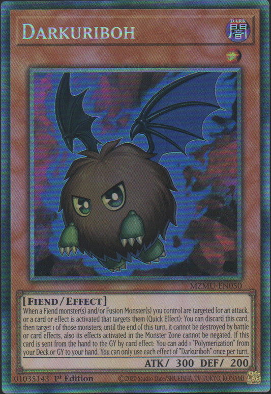 Darkuriboh - MZMU-EN050 - 1st Edition - Collector's Rare