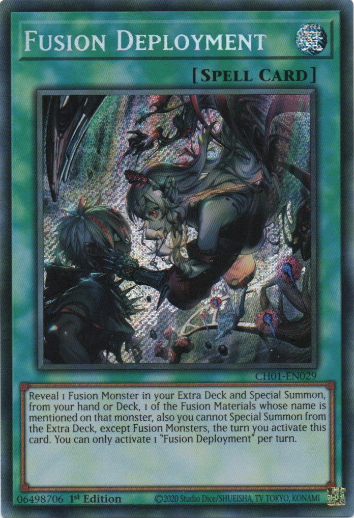 Fusion Deployment - CH01-EN029 - 1st Edition - Secret Rare