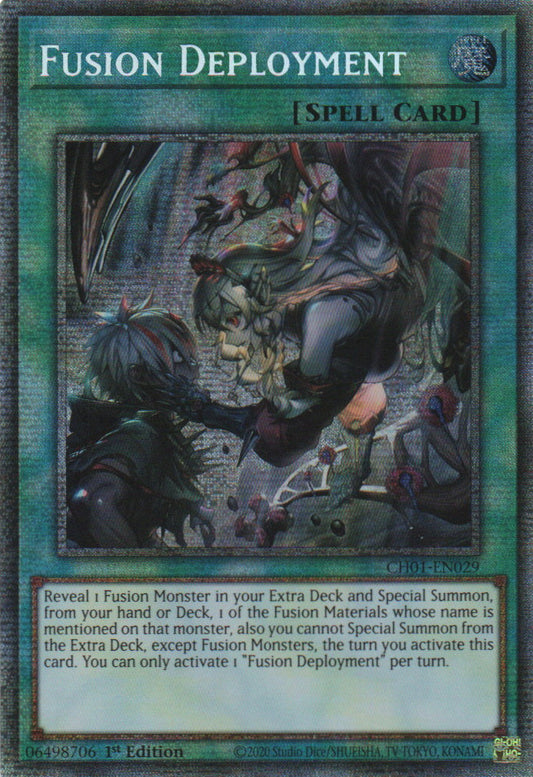 Fusion Deployment - CH01-EN029 - 1st Edition - Starlight Rare