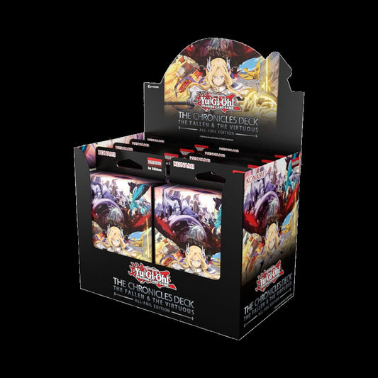 Yu-Gi-Oh - The Chronicles: The Fallen & The Virtuous Deck (Display of 8) - Free Shipping