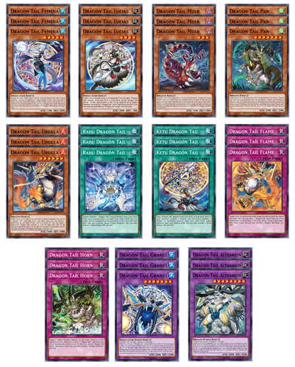 Dracotail Deck Core - JUSH  - 33 Cards