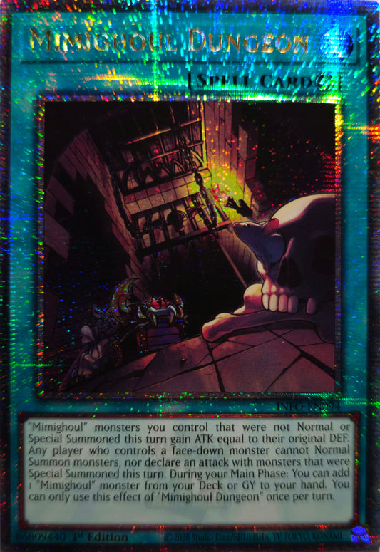 Mimighoul Dungeon - INFO-EN094 - 1st Edition - Quarter Century Secret Rare