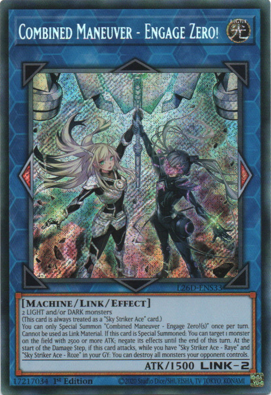 Combined Maneuver - Engage Zero! - L26D-ENS33 - 1st Edition - Secret Rare