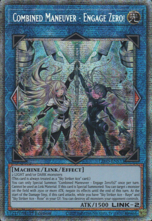 Combined Maneuver - Engage Zero! - L26D-ENS33 - 1st Edition - Starlight Rare