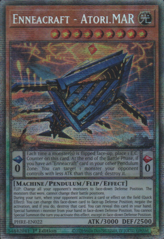 Enneacraft – Atori.MAR - PHRE-EN022 - 1st Edition - Starlight Rare