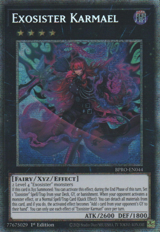Exosister Karmael - BPRO-EN044 - 1st Edition - Starlight Rare