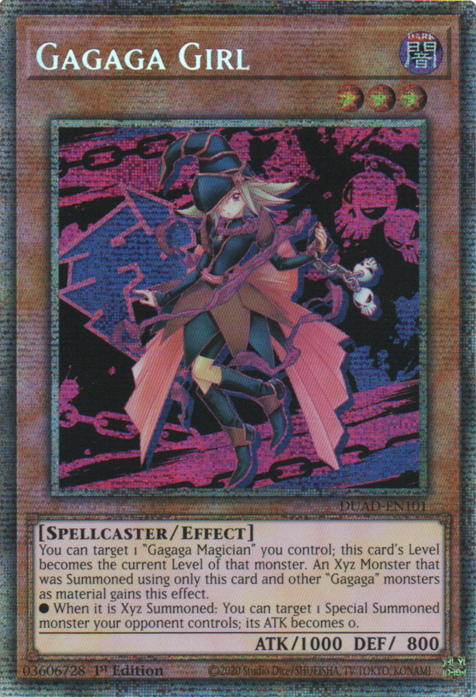Gagaga Girl - DUAD-EN101 - 1st Edition - Starlight Rare