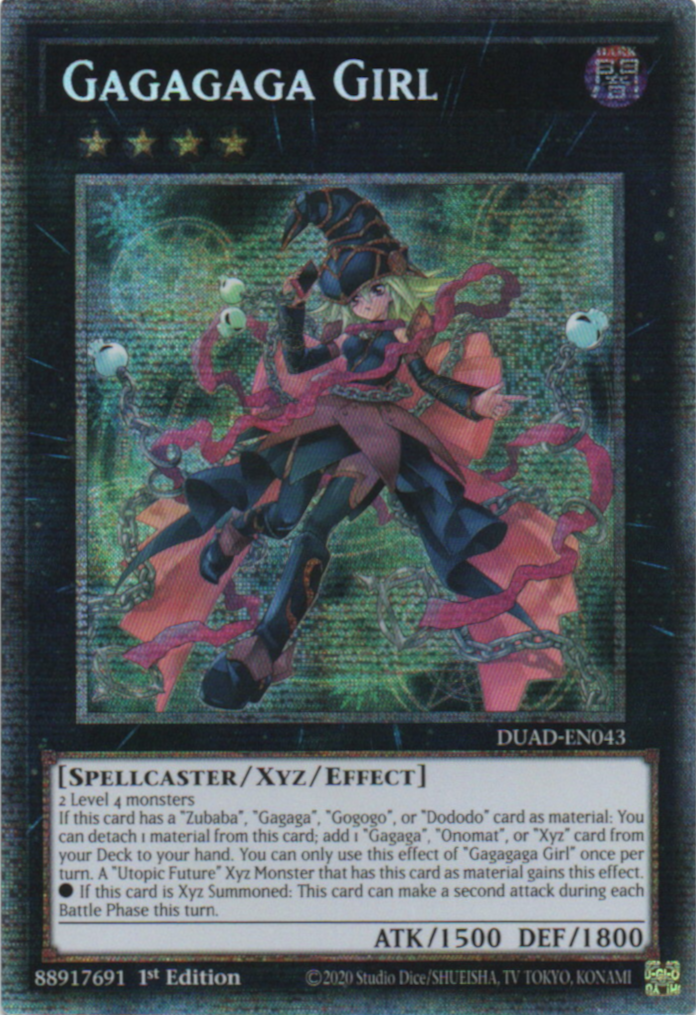 Gagagaga Girl - DUAD-EN043 - 1st Edition - Starlight Rare