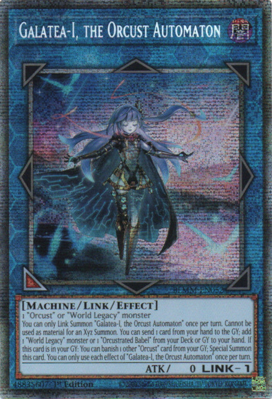 Galatea-I, the Orcust Automaton - BLMM-EN053 - 1st Edition - Starlight Rare