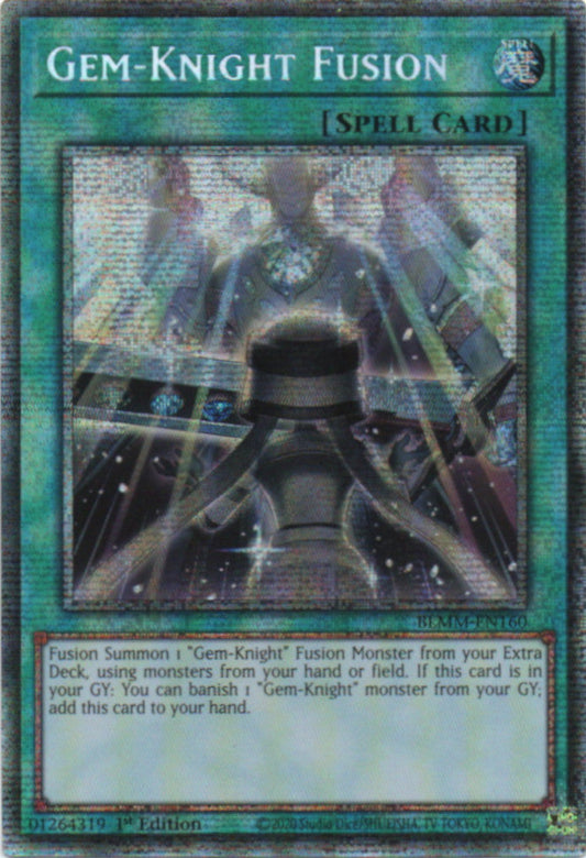 Gem-Knight Fusion (Alternate Artwork) - BLMM-EN160 - 1st Edition - Starlight Rare