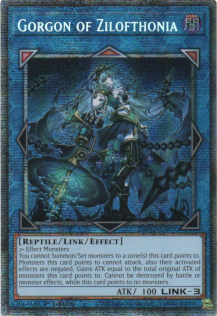 Gorgon of Zilofthonia - DUAD-EN050 - 1st Edition - Starlight Rare