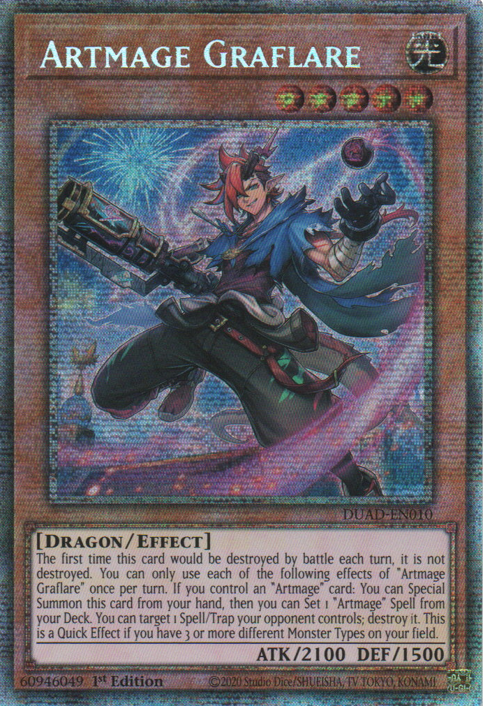 Artmage Graflare - DUAD-EN010 - 1st Edition - Starlight Rare