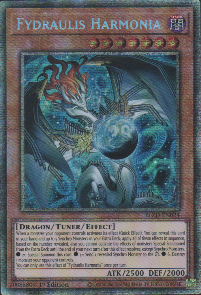 Fydraulis Harmonia - BLZD-EN024 - 1st Edition - Starlight Rare