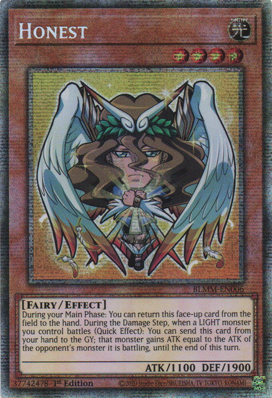 Honest (Chibi Artwork) - BLMM-EN006 - 1st Edition - Starlight Rare