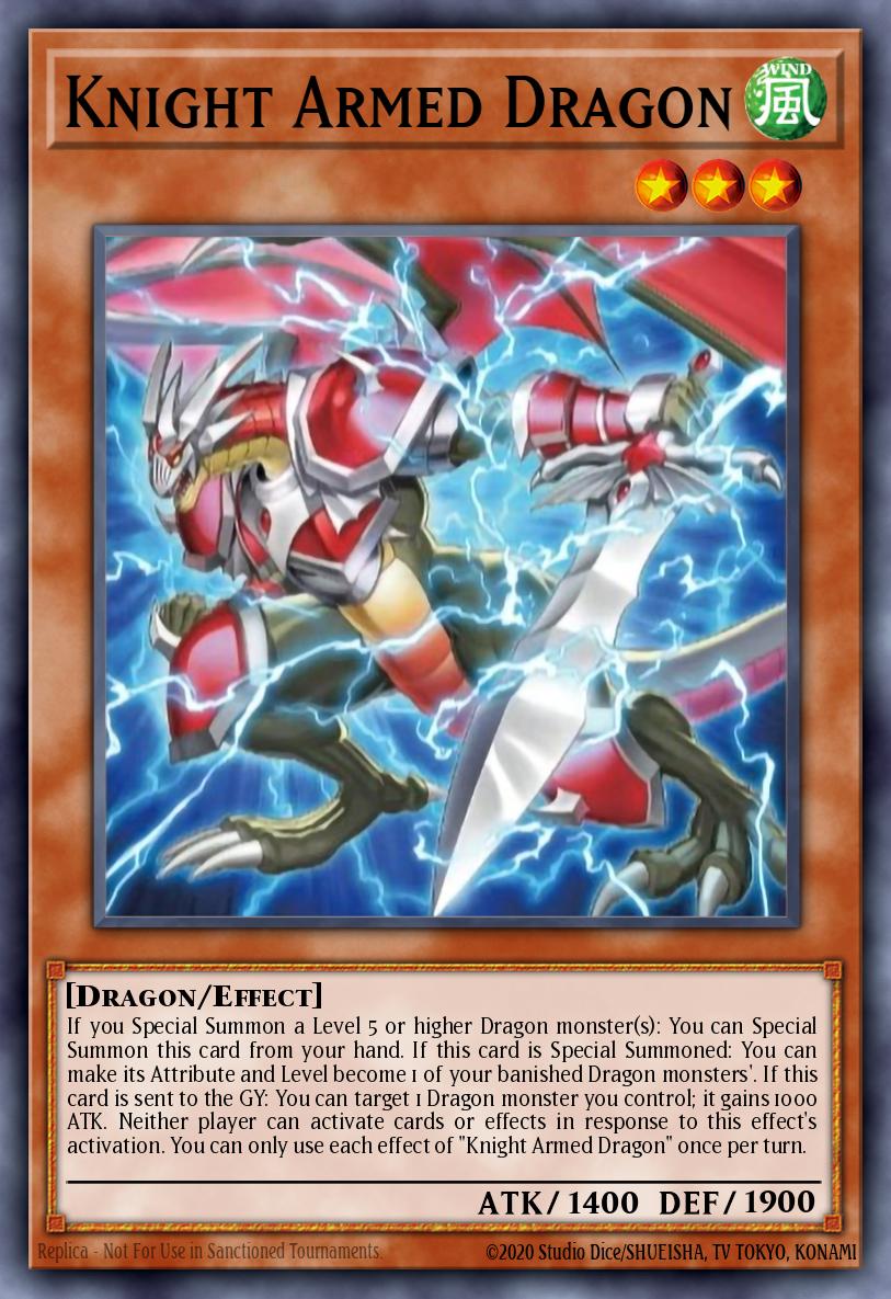 Knight Armed Dragon, the Armored Knight Dragon - INFO-EN012 - 1st Edition - Common