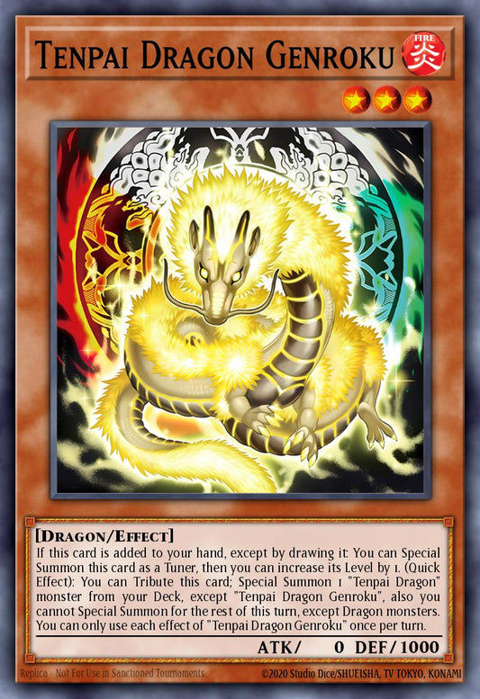 Tenpai Dragon Genroku - INFO-EN019 - 1st Edition - Ultra Rare