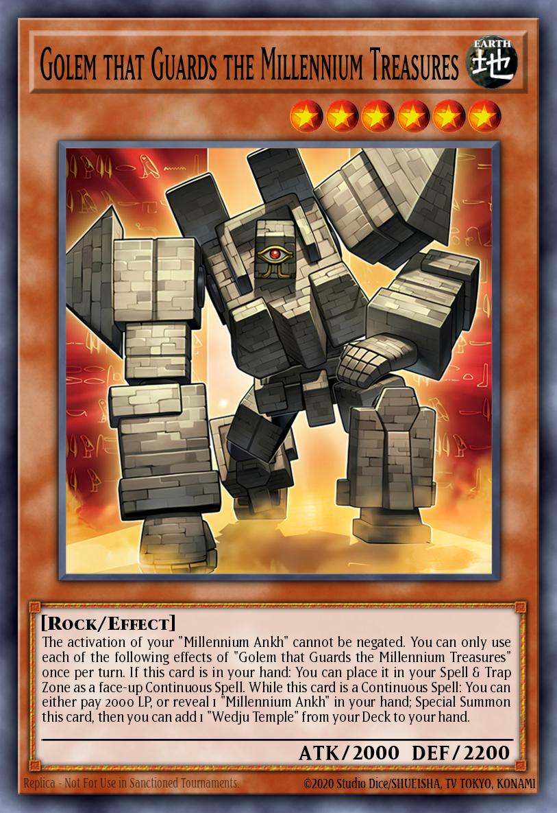 Golem that Guards the Millennium Treasures - INFO-EN002 - 1st Edition - Common