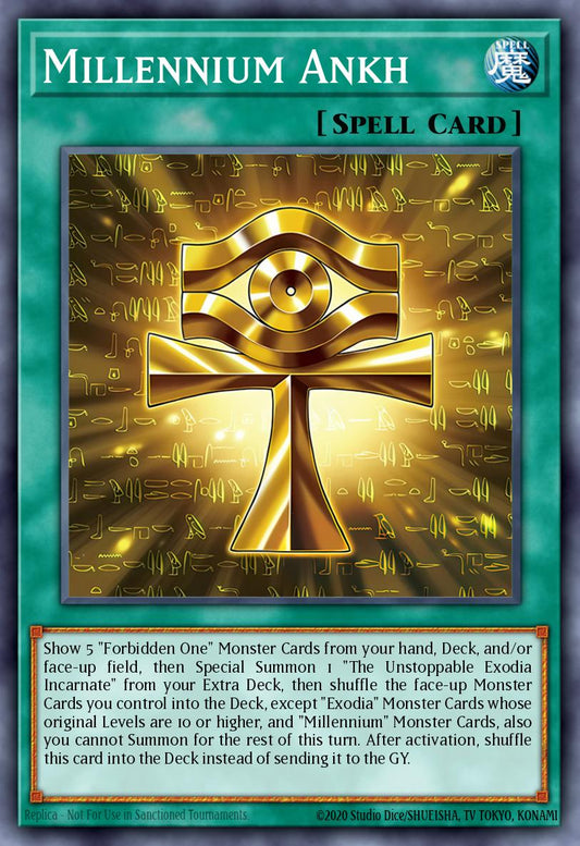 Millennium Ankh - INFO-EN053 - 1st Edition - Secret Rare