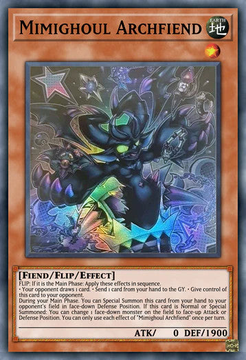 Mimighoul Archfiend - INFO-EN093 - 1st Edition - Super Rare