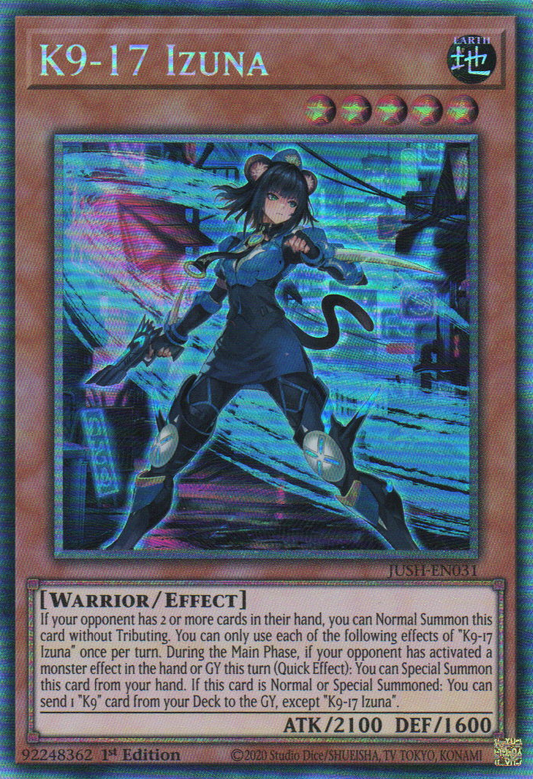 K9-17 Izuna - JUSH-EN031 - 1st Edition - Collector's Rare