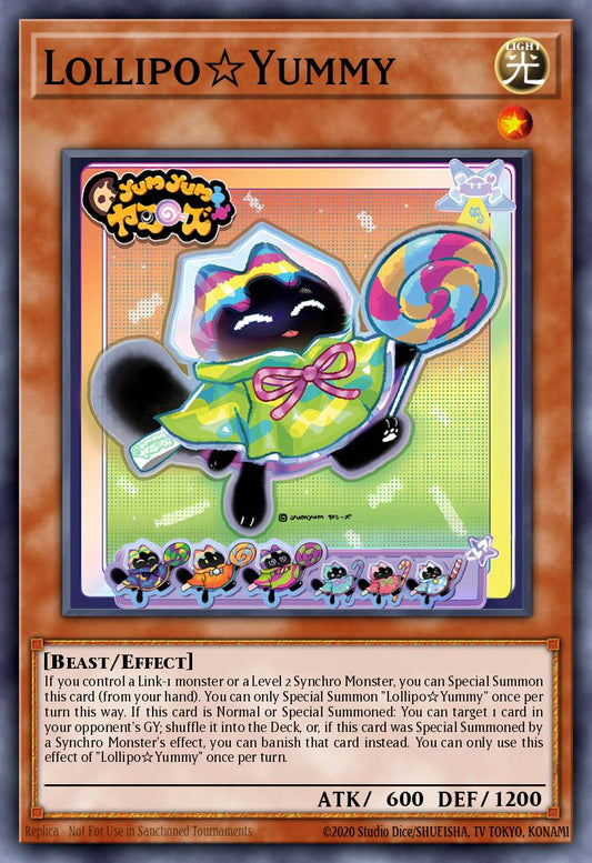 Lollipo Yummy - JUSH-EN018 - 1st Edition - Ultra Rare