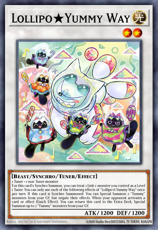 Lollipo Yummy Way - JUSH-EN021 - 1st Edition - Super Rare