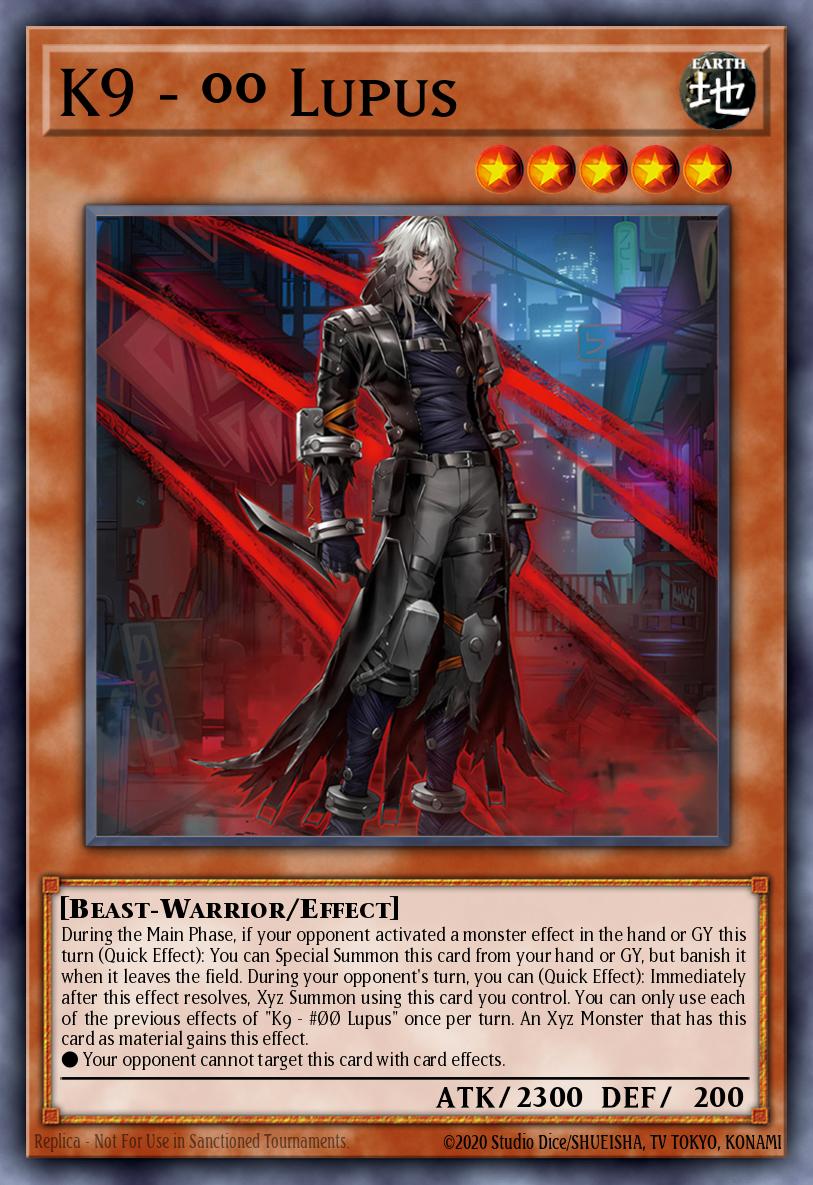 K9-ØØ Lupis - JUSH-EN034 - 1st Edition - Ultra Rare