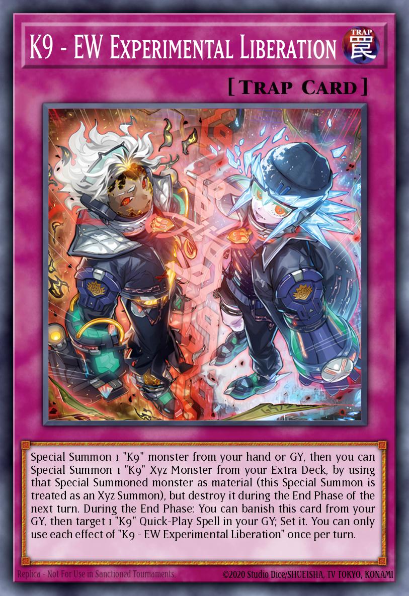 K9-EW Special Release Experiment - JUSH-EN041 - 1st Edition - Rare