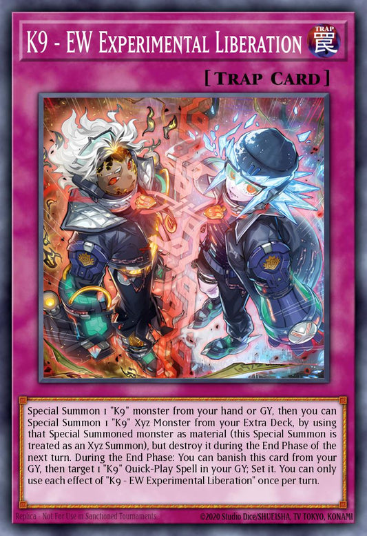 K9-EW Special Release Experiment - JUSH-EN041 - 1st Edition - Rare