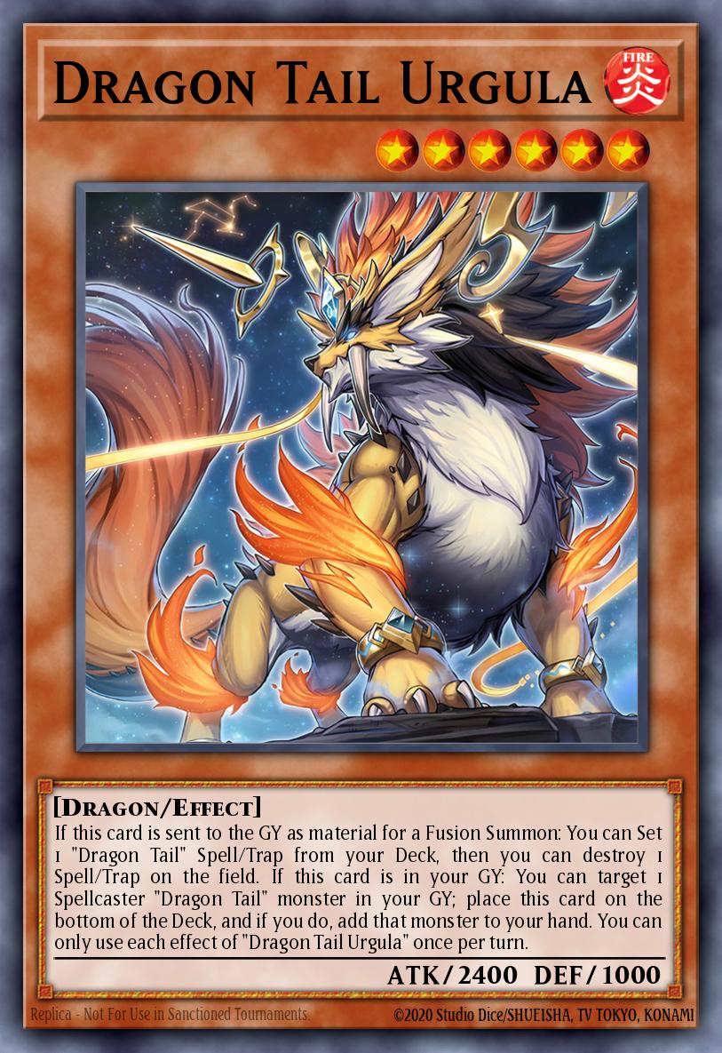 Dracotail Urgula - JUSH-EN004 - 1st Edition - Rare