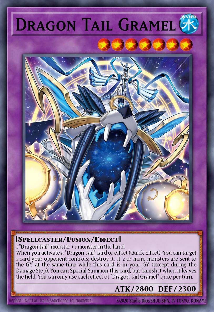 Dracotail Gulamel - JUSH-EN007 - 1st Edition - Super Rare