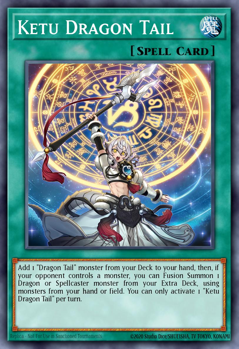 Ketu Dracotail - JUSH-EN008 - 1st Edition - Super Rare