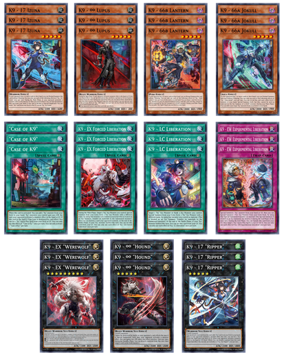 K9 Deck Core - JUSH - 33 Cards