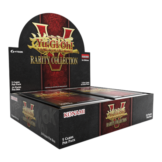 Yu-Gi-Oh Rarity Collection V Booster Box (24 Packs) Pre-Order - Free Shipping