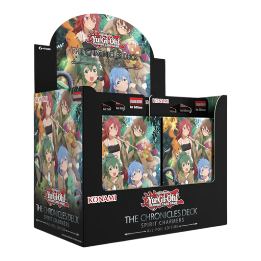 Yu-Gi-Oh - The Chronicles Deck: Spirit Charmers (Display of 8) - Free Shipping