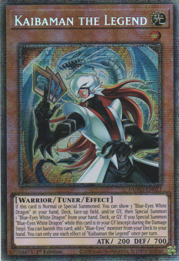 Kaibaman the Legend - DUAD-EN021 - 1st Edition - Starlight Rare