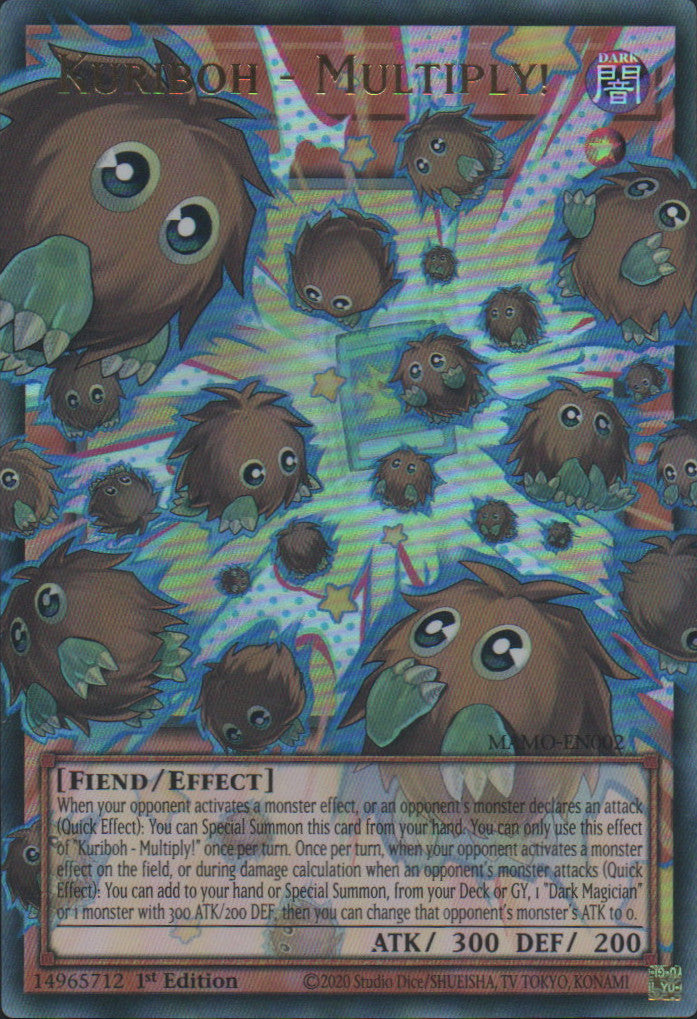 Kuriboh - Multiply! (extended art) - MAMO-EN002 - 1st Edition - Ultra Rare