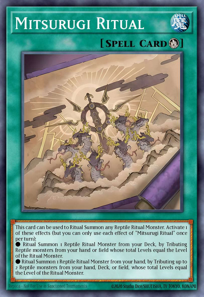 Mitsurugi Ritual - L26D-ENM15 - 1st Edition - Common
