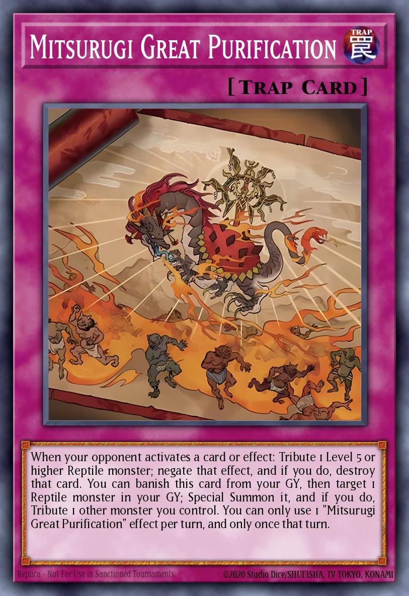Mitsurugi Great Purification - L26D-ENM20 - 1st Edition - Ultra Rare