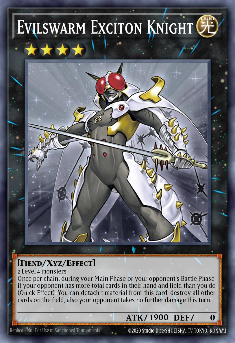 Evilswarm Exciton Knight - L26D-ENM22 - 1st Edition - Common