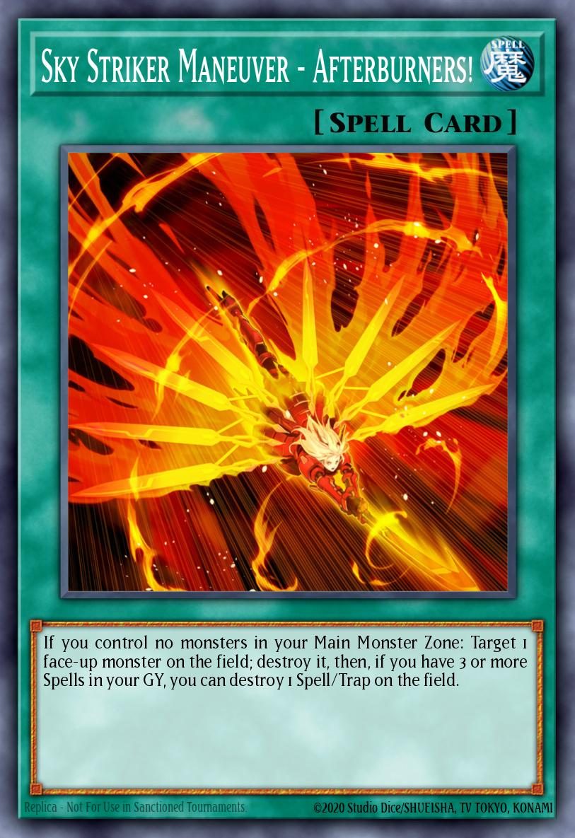 Sky Striker Maneuver - Afterburners! - L26D-ENS11 - 1st Edition - Common