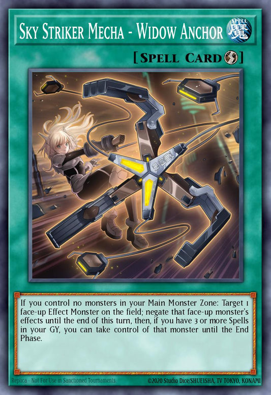 Sky Striker Mecha - Widow Anchor - L26D-ENS14 - 1st Edition - Common