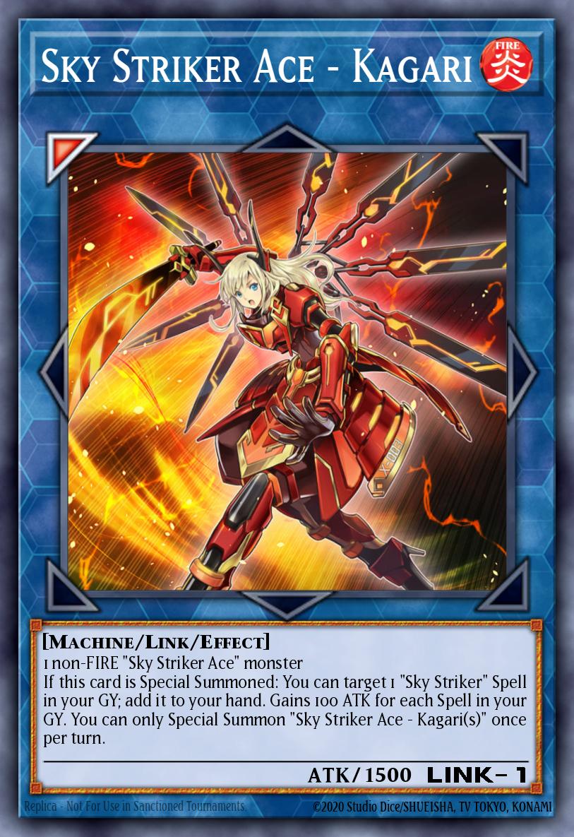 Sky Striker Ace - Kagari - L26D-ENS25 - 1st Edition - Common