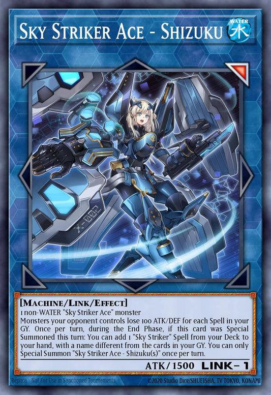 Sky Striker Ace - Shizuku - L26D-ENS26 - 1st Edition - Common