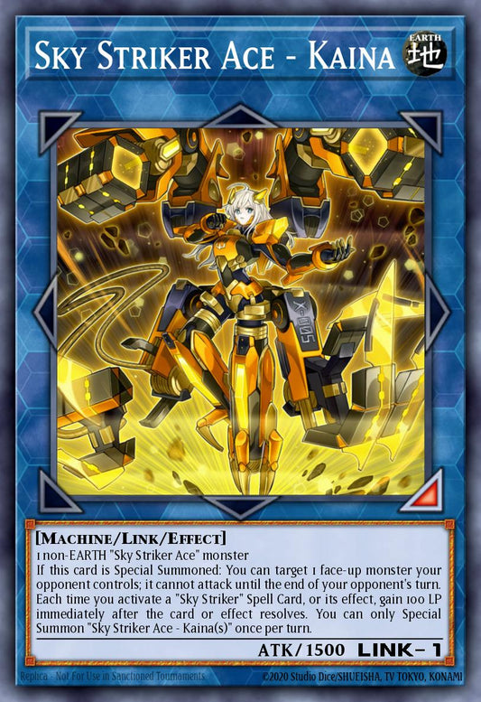 Sky Striker Ace - Kaina - L26D-ENS28 - 1st Edition - Common