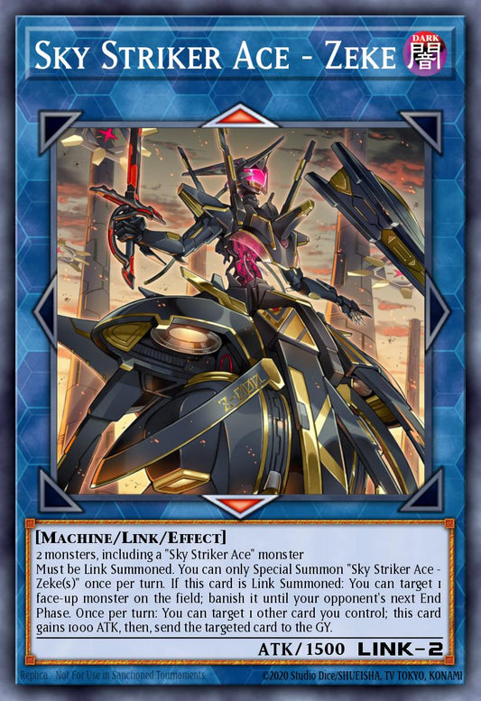 Sky Striker Ace - Zeke - L26D-ENS29 - 1st Edition - Common