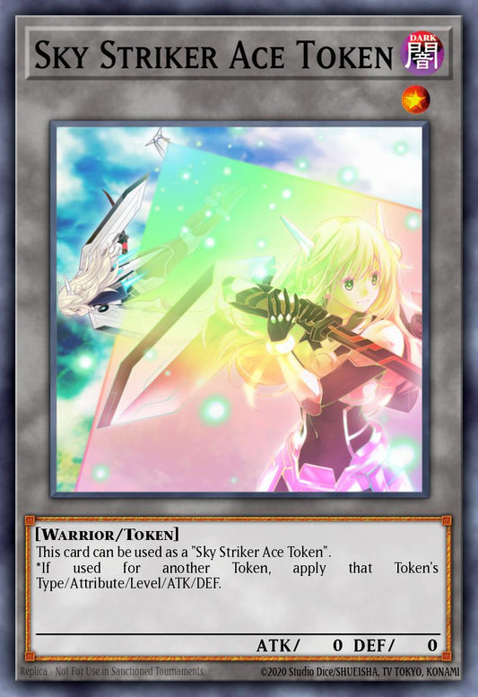Sky Striker Ace Token - L26D-ENS36 - 1st Edition - Common