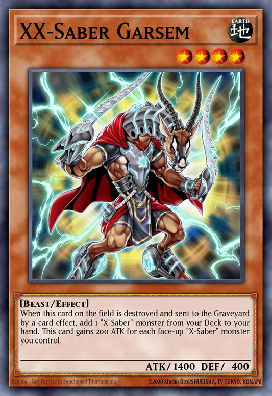 XX-Saber Garsem - L26D-ENX07 - 1st Edition - Common