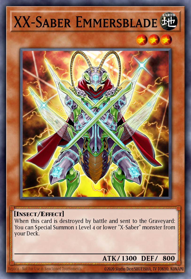 XX-Saber Emmersblade - L26D-ENX08 - 1st Edition - Common